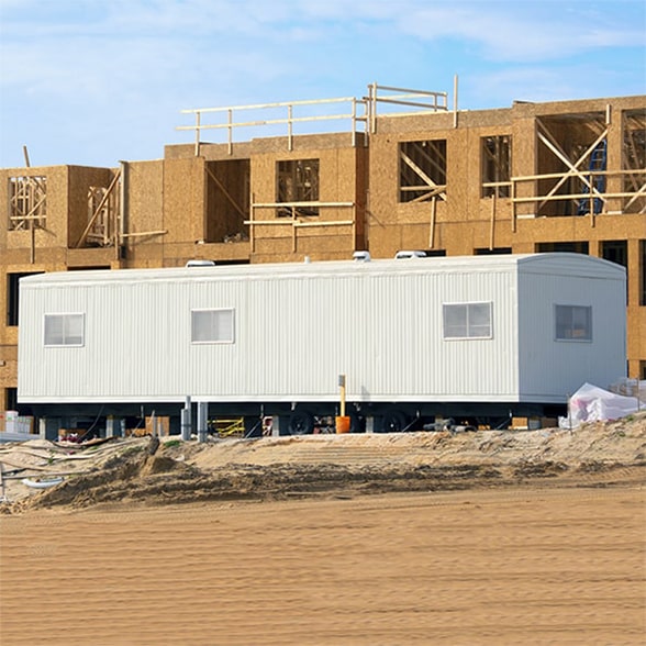 our construction & jobsite shower trailers are available for short-term rentals, providing a convenient solution for temporary job sites